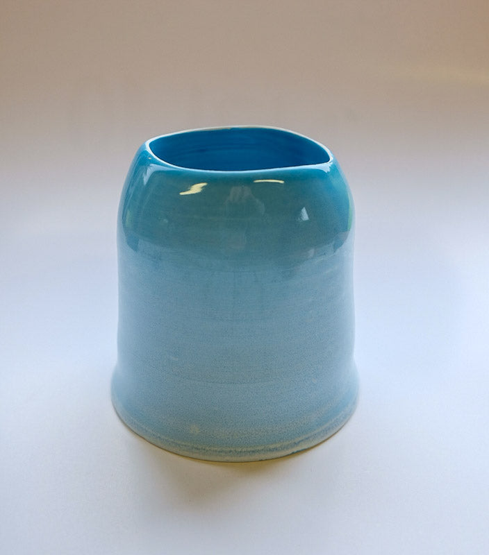 Blue Vase - lesleykellyceramics